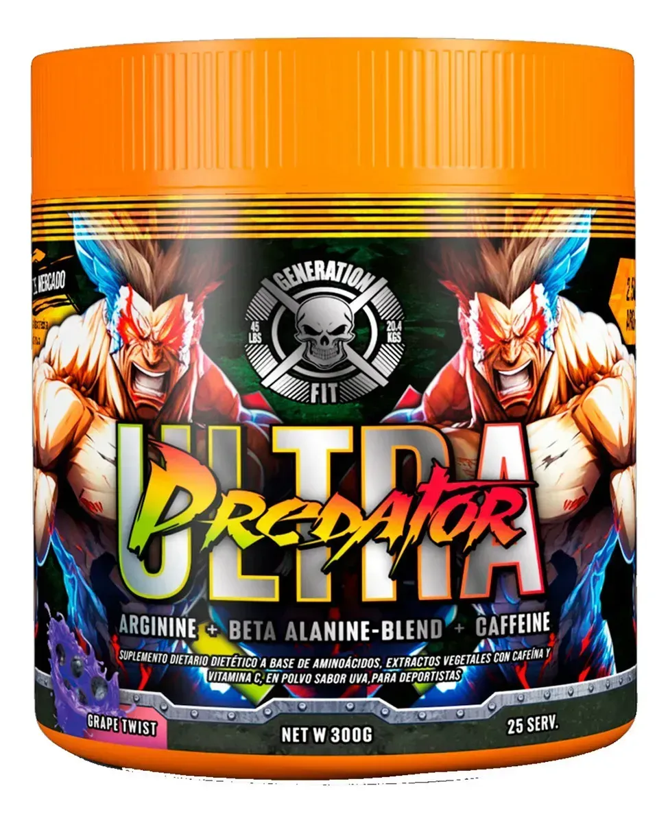 Predator Pre Workout 300 Grs Fit Alanina Arginina