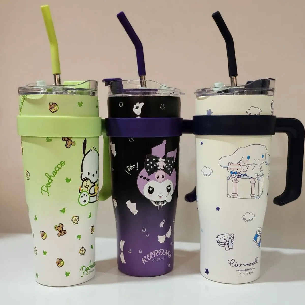 Vaso Termico Infantil Acero Inox Tapa Hermética 1200ml