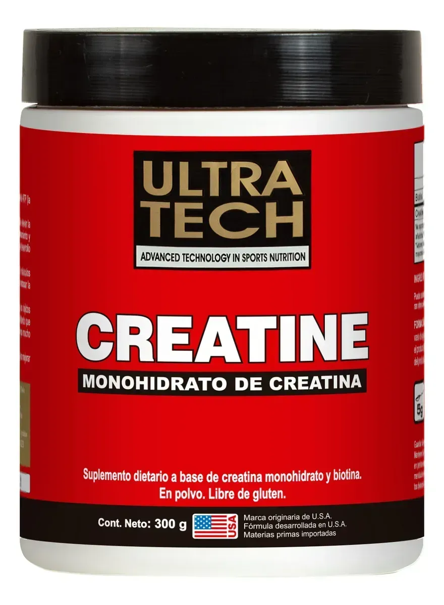 Creatina Monohidrato Pura X 300 Ultra Tech Grs 