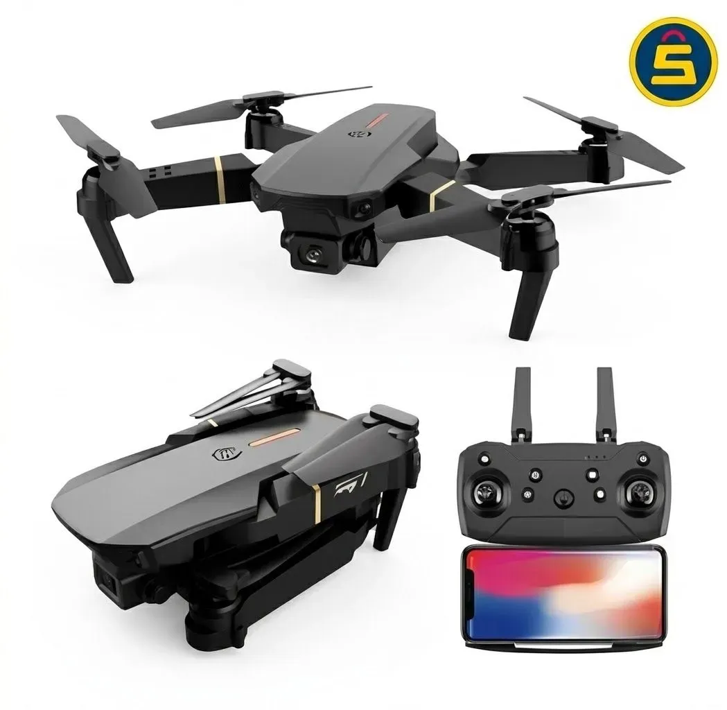 MINI DRONE PLEGABLE Doble Camara 2.4Ghz Fpv 4k