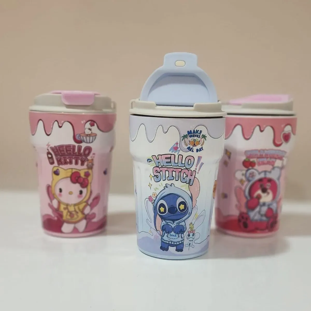 Vaso cafetero infantil personajes 