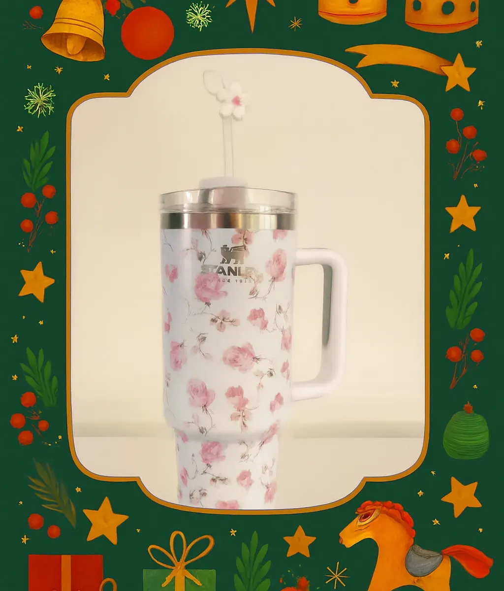 VASO QUENCHER BLANCO FLORES ST 1.2