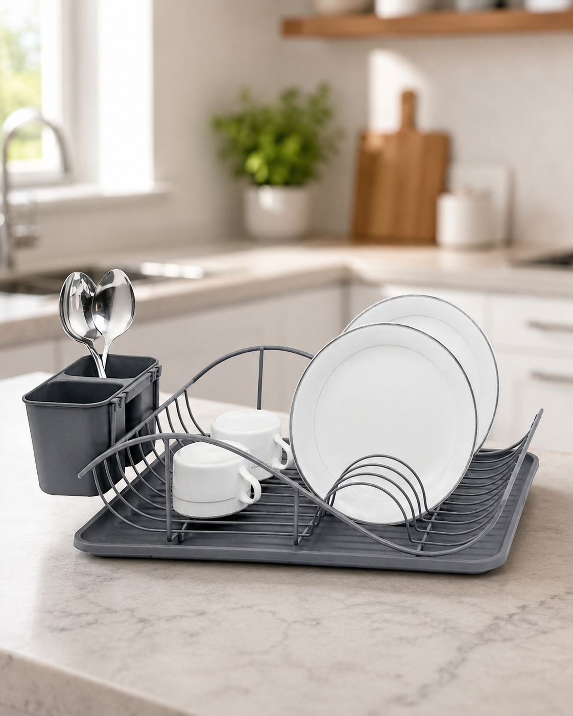ESCURRIDOR DE PLATOS CURVO