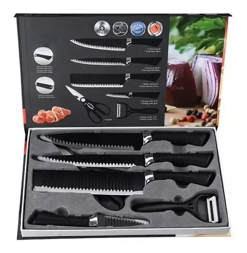 SET CUCHILLOS 6 PZS