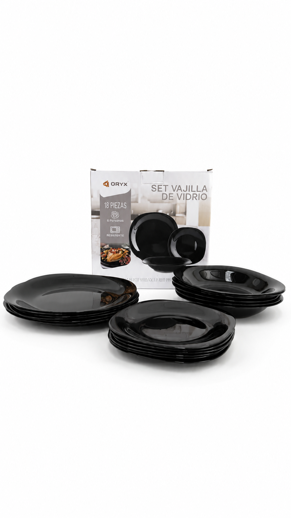SET DE VAJILLA 18 PIEZAS
