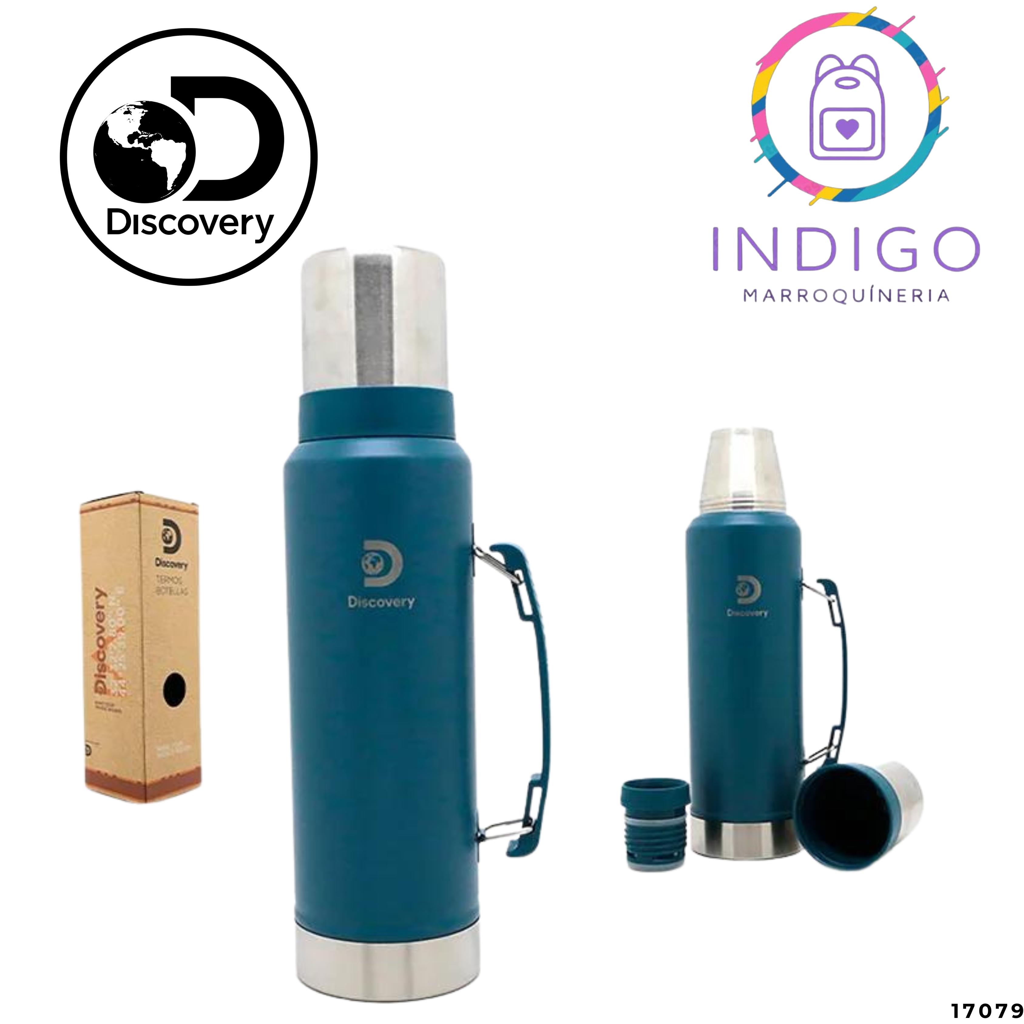 Termo discovery 1.3lt - azul marino