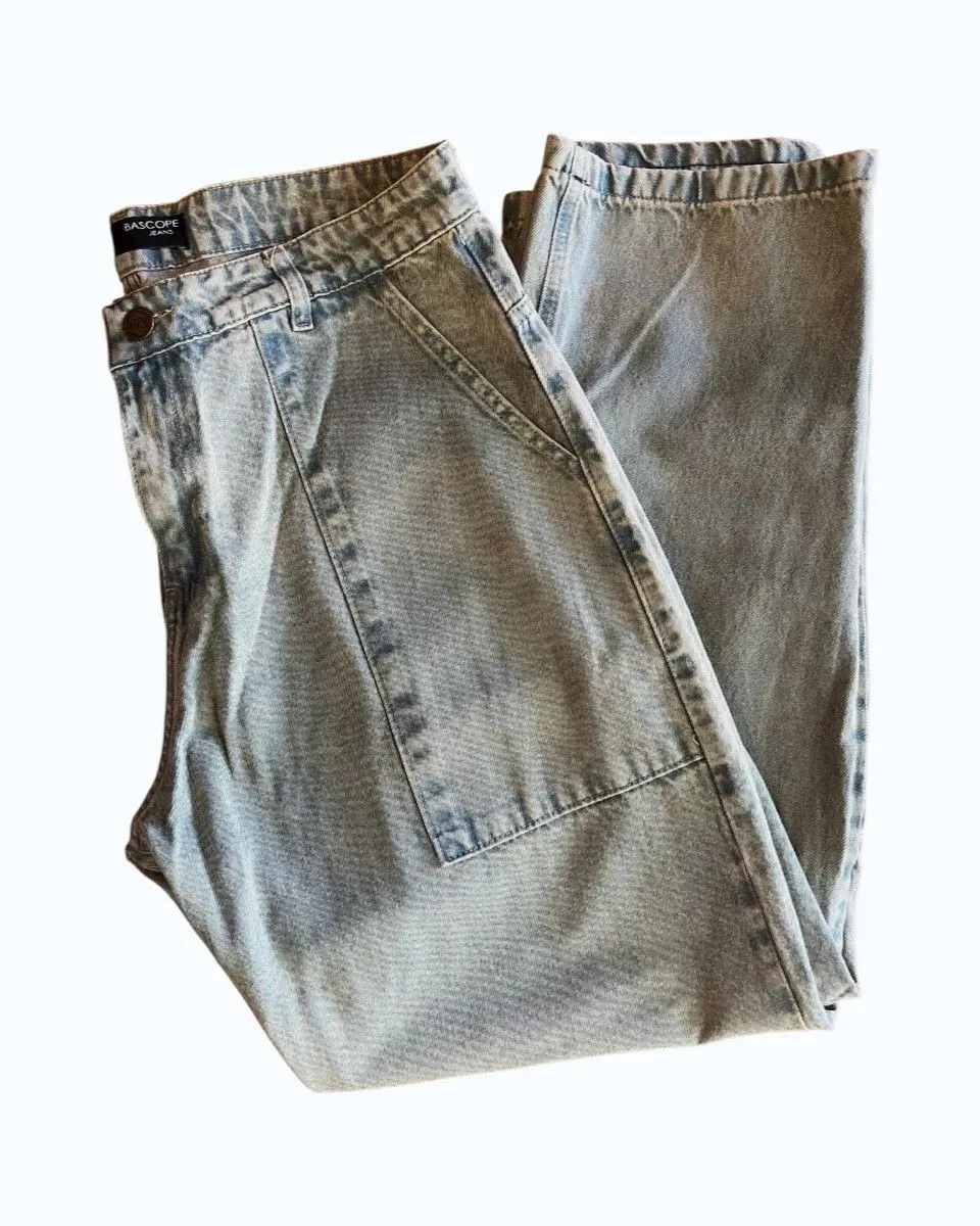Pantalón baggy oxido
