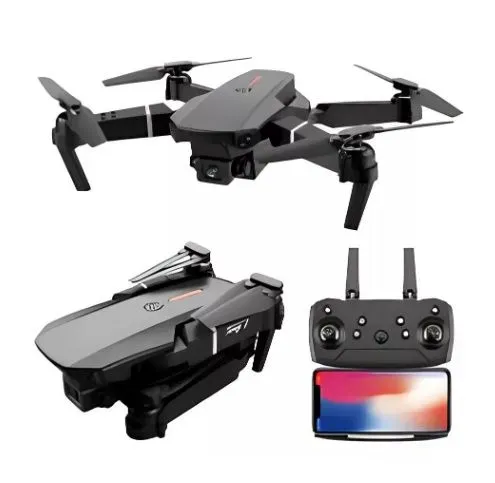 Smart Tech Mini Drone Plegable Doble Camara 2.4Ghz Fpv 4k
