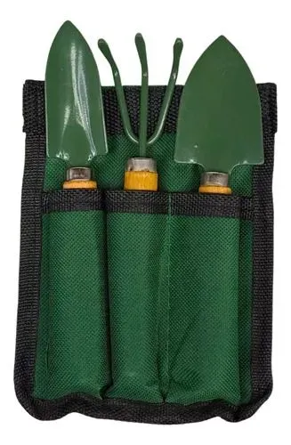 Kit de jardinería set 3 piezas con cinturón regulable