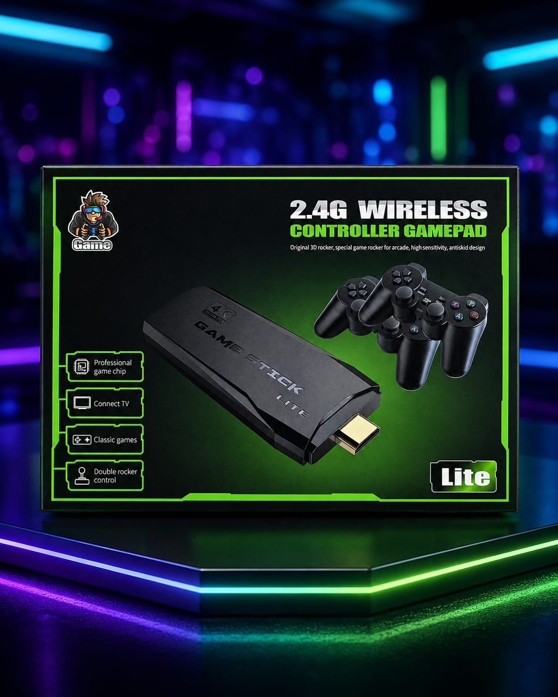 CONSOLA DE JUEGOS 2.4 GAMESTICK