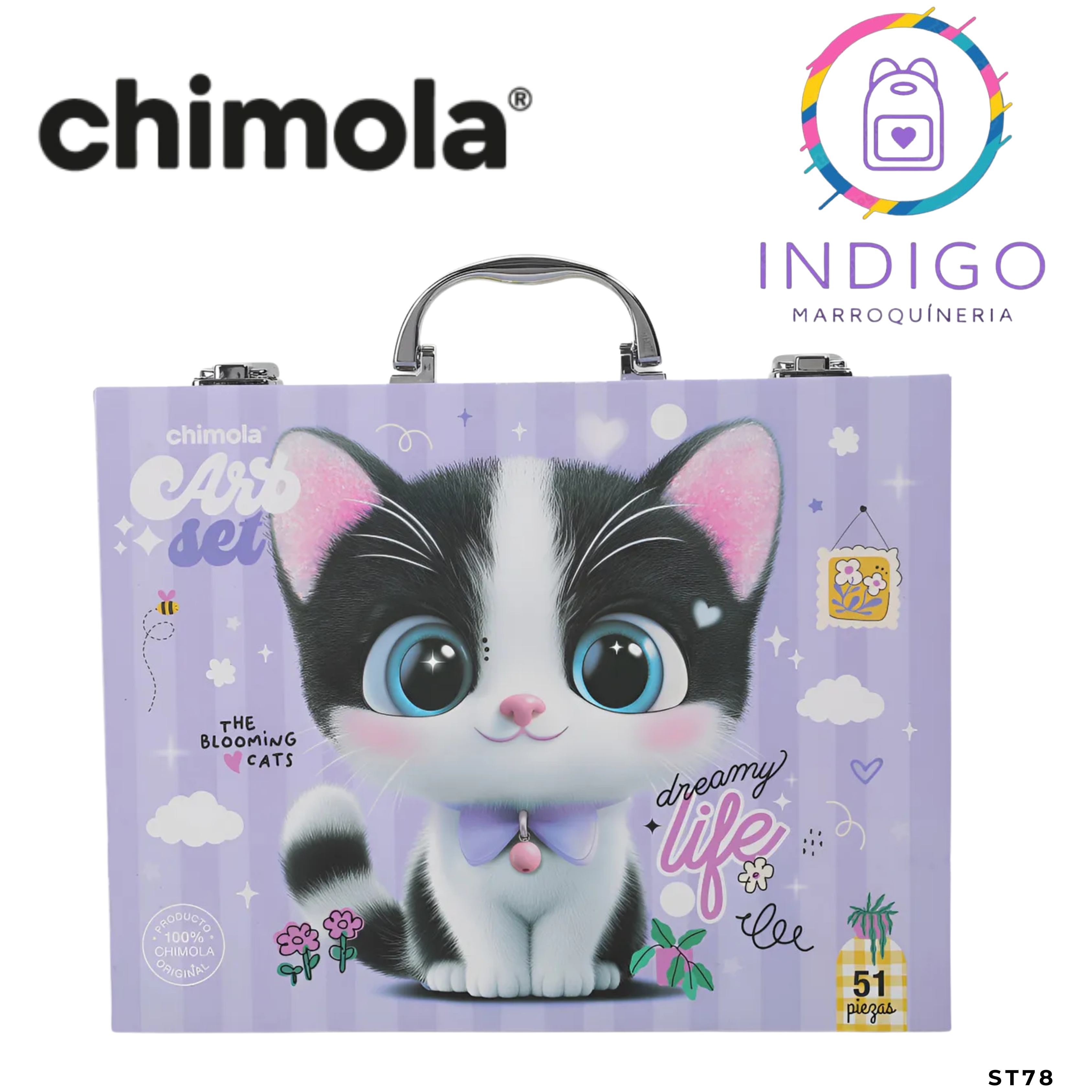 Set de Arte Cat Chimola