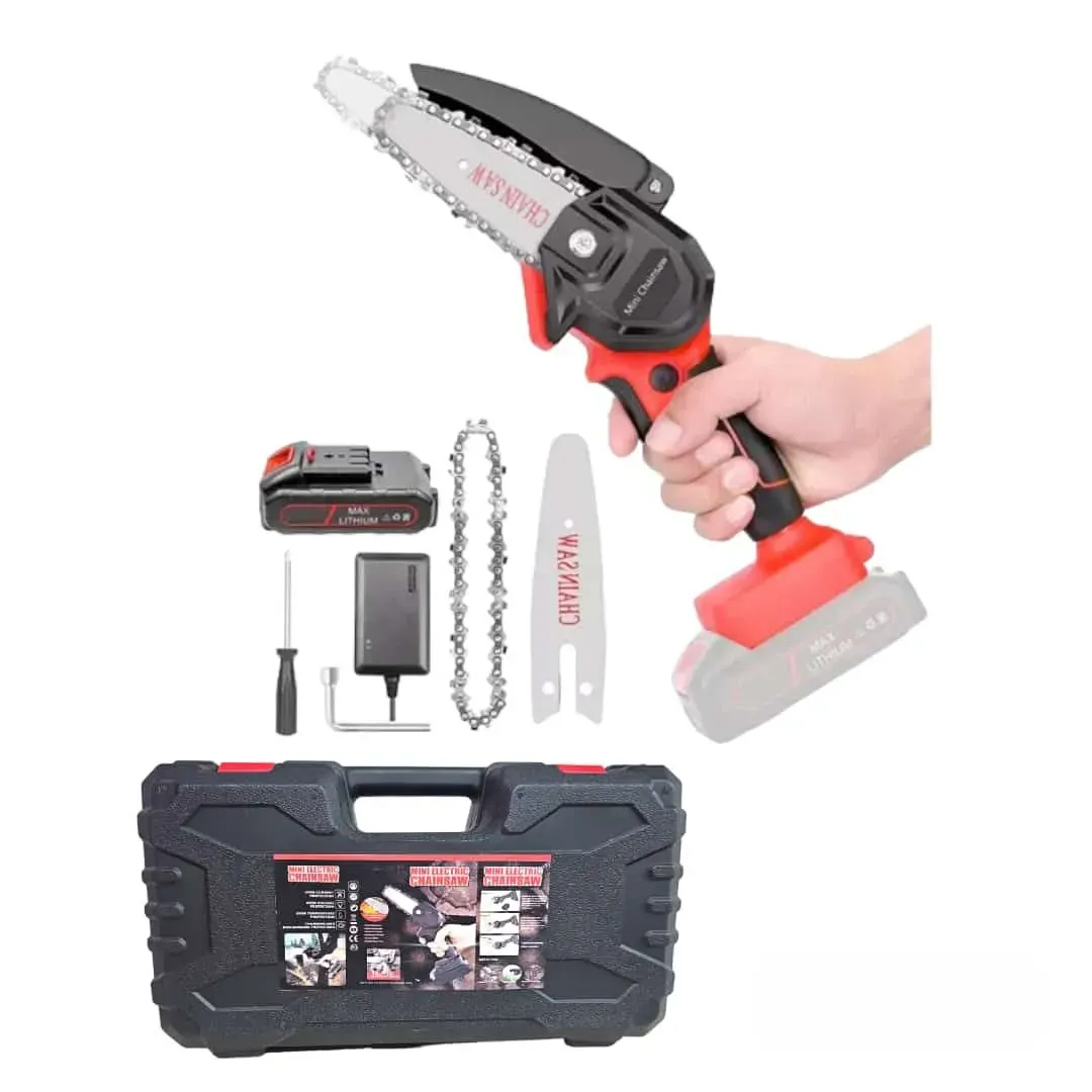 Mini motosierra Recargable bateria inalámbrica