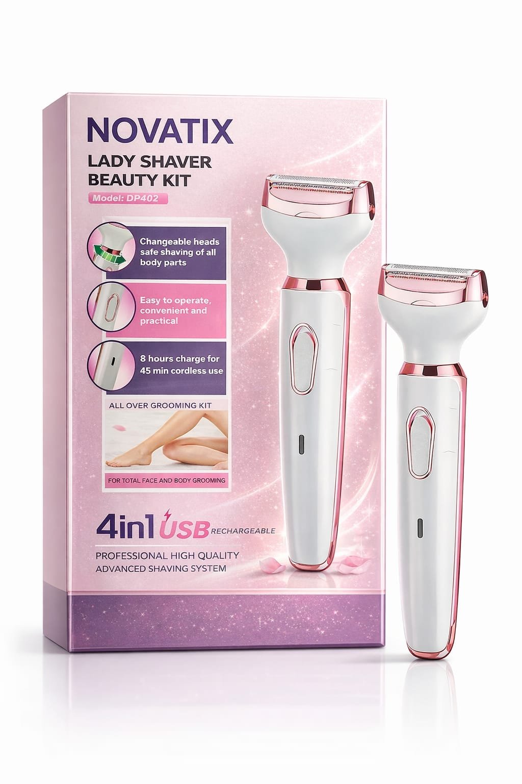 DEPILADORA 4 EN 1