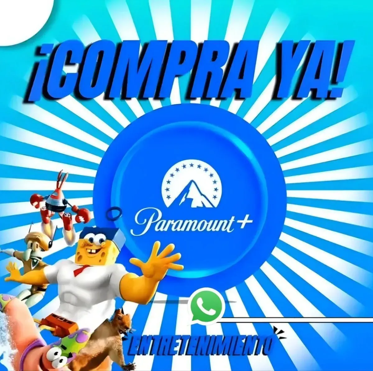 PARAMOUNT PLUS 1 MES