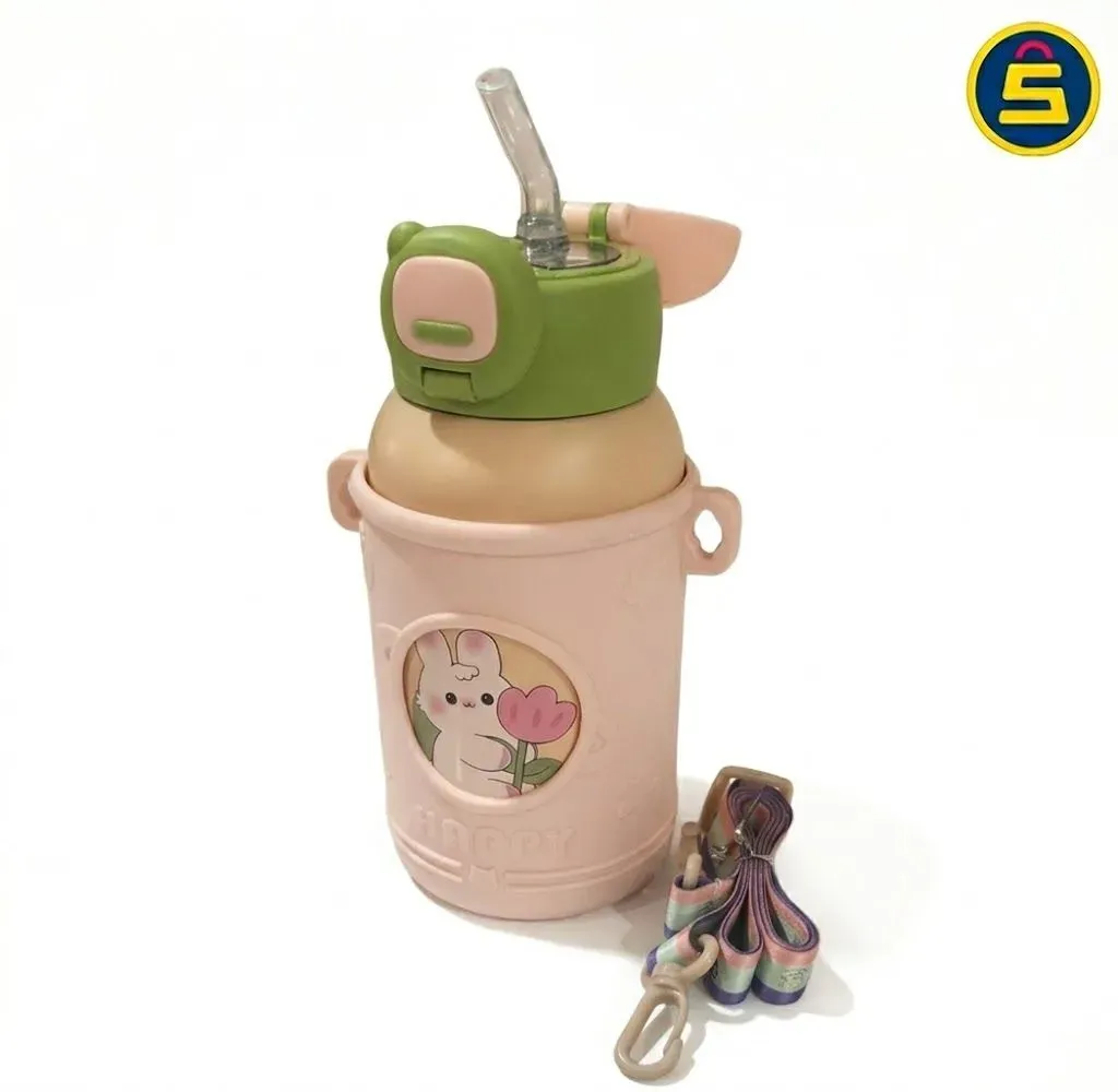 BOTELLA TERMO INFANTIL DOBLE PICO 