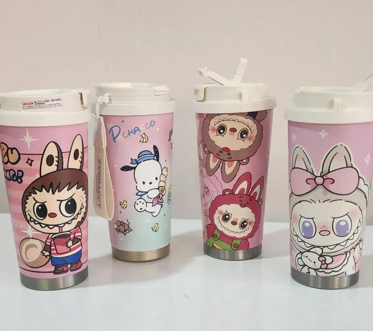 Vaso Térmico  Infantil Cafetero Acero Inoxidable Doble PICO