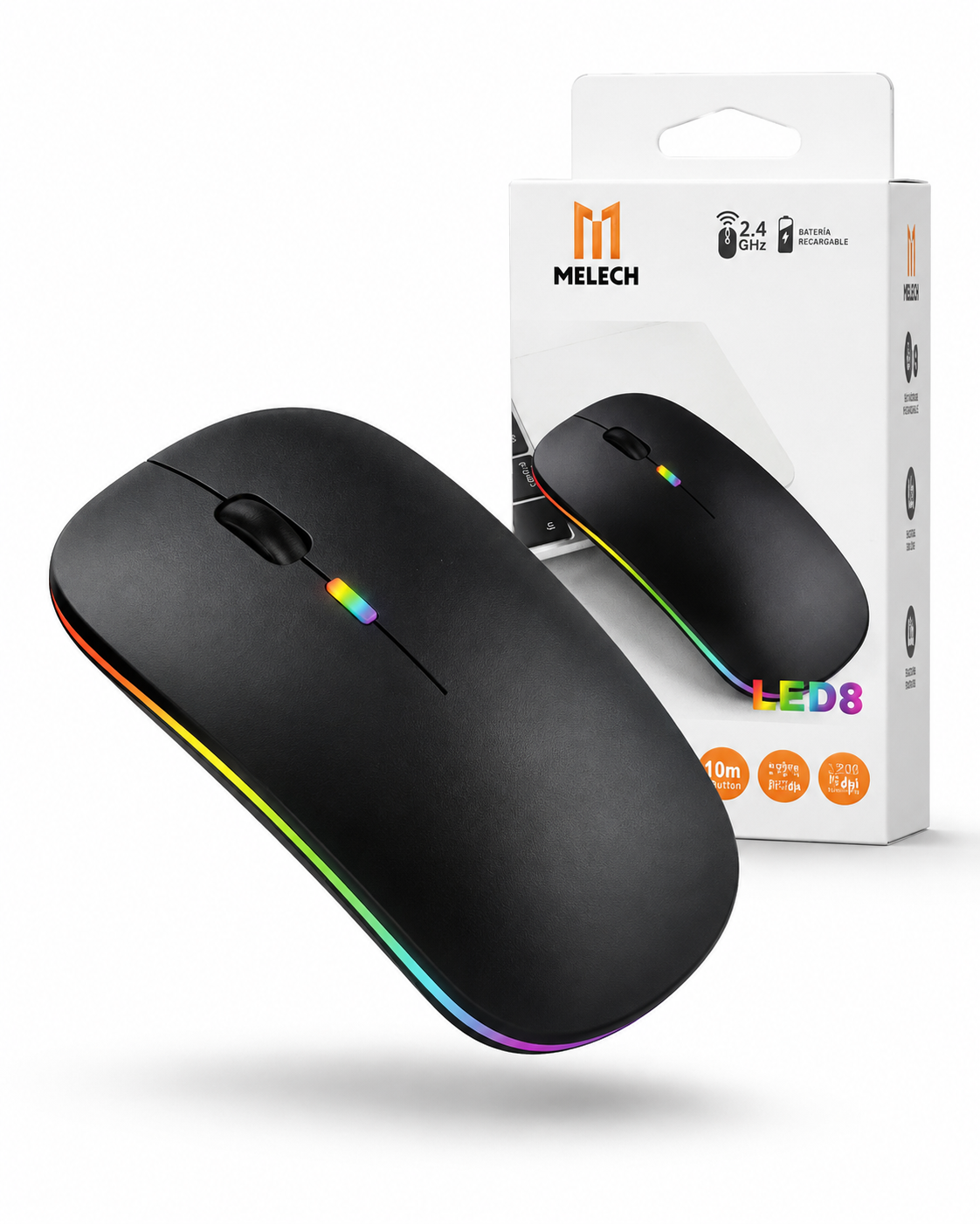 MOUSE INALAMBRICO RECARGABLE