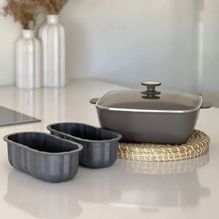 OLLA CUADRADA  BUDINERA