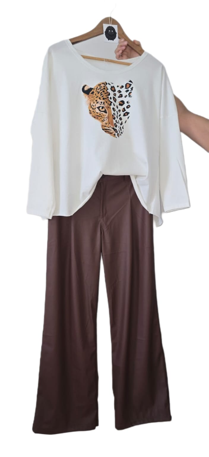 PANTALÓN KATA ECO CUERO