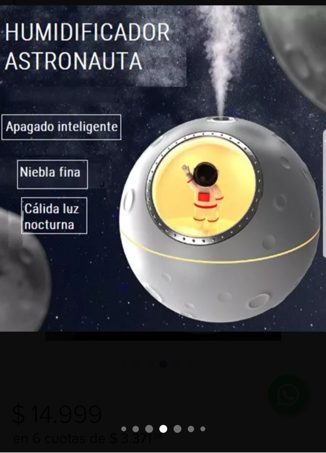 Humidificador Astronauta