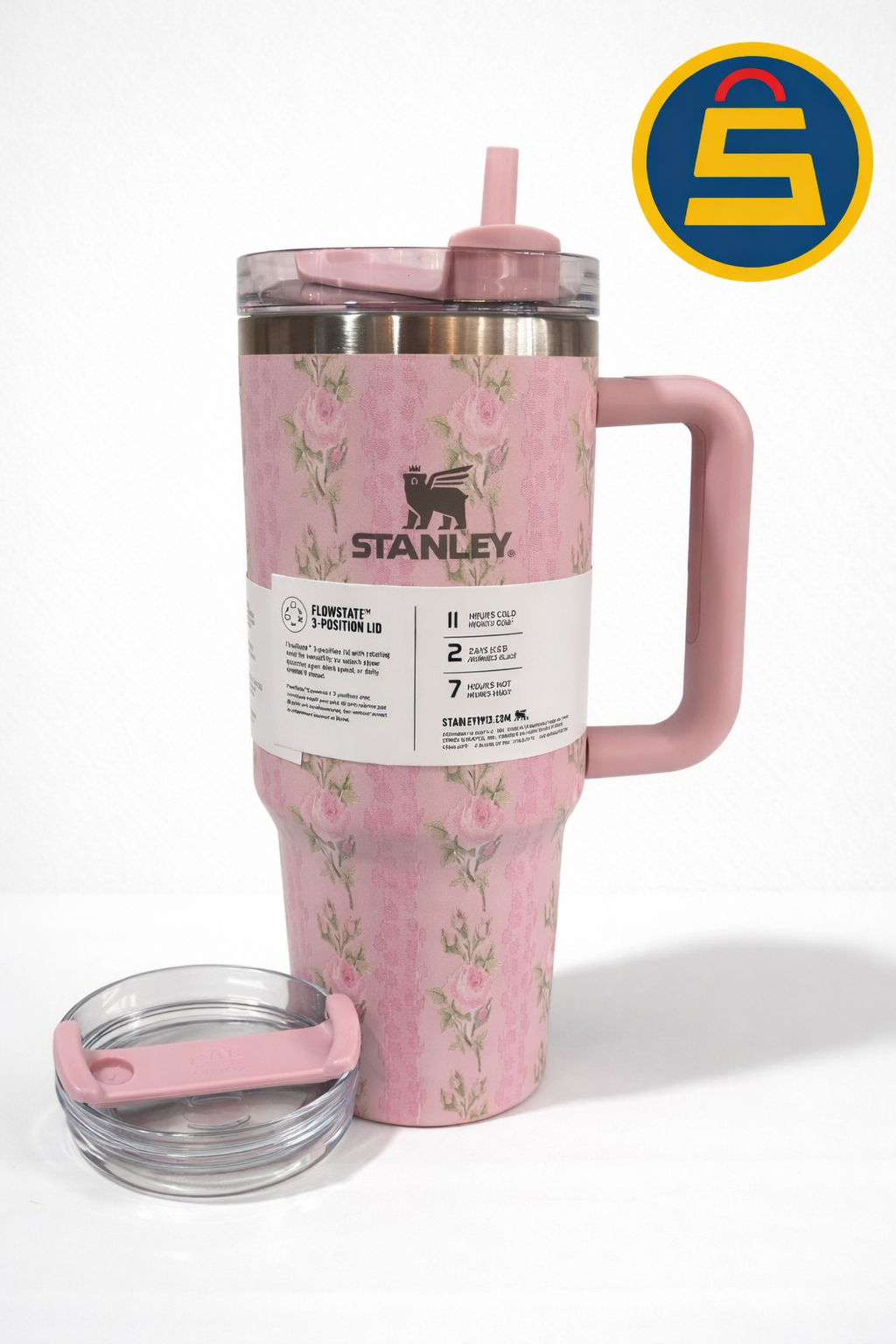 VASO QUENCHER TERMICO ROSA