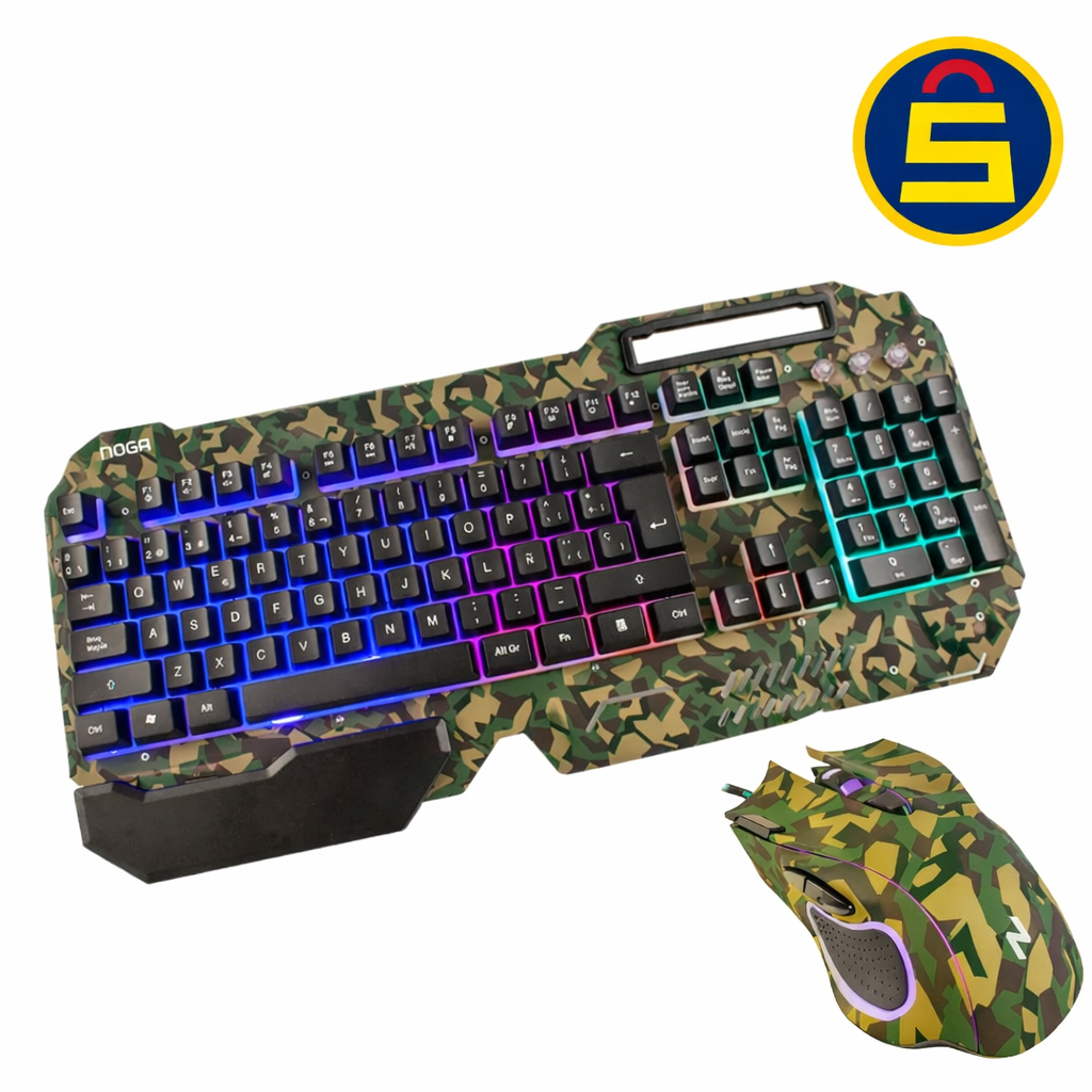 TECLADO  Y MOUSE GAMER LED