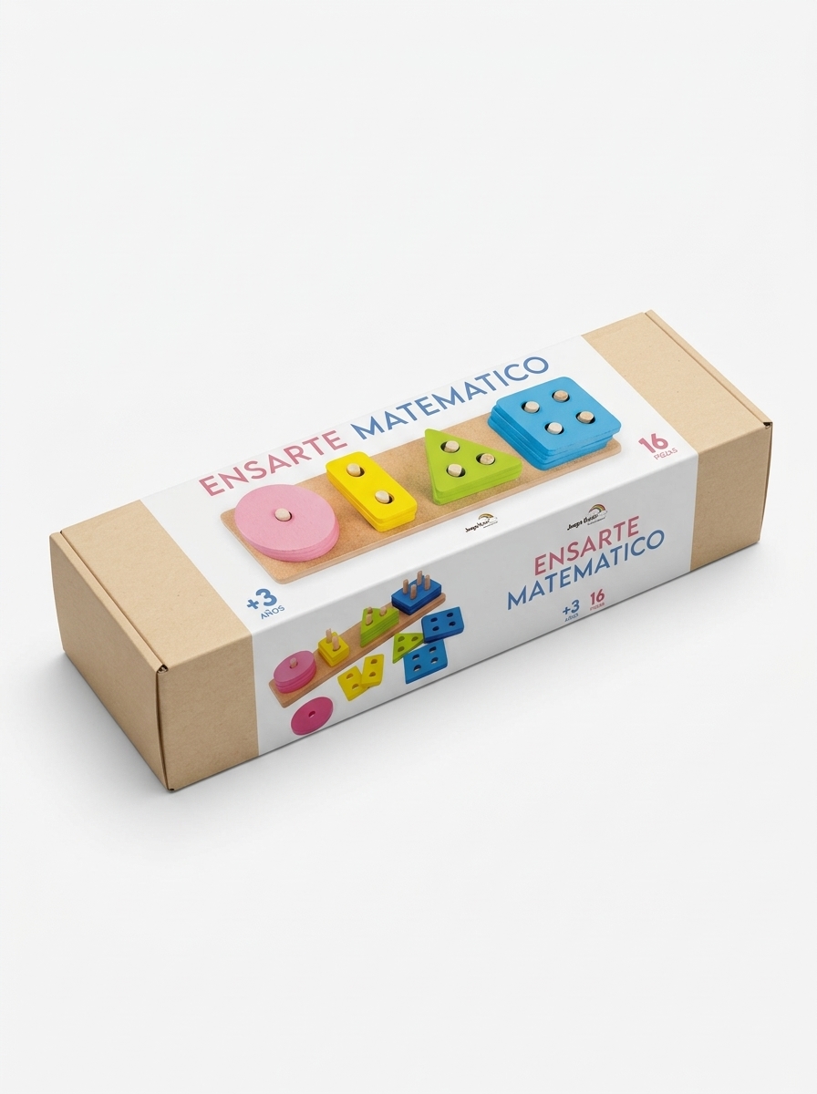 ENSARTE MATEMATICO MADERA
