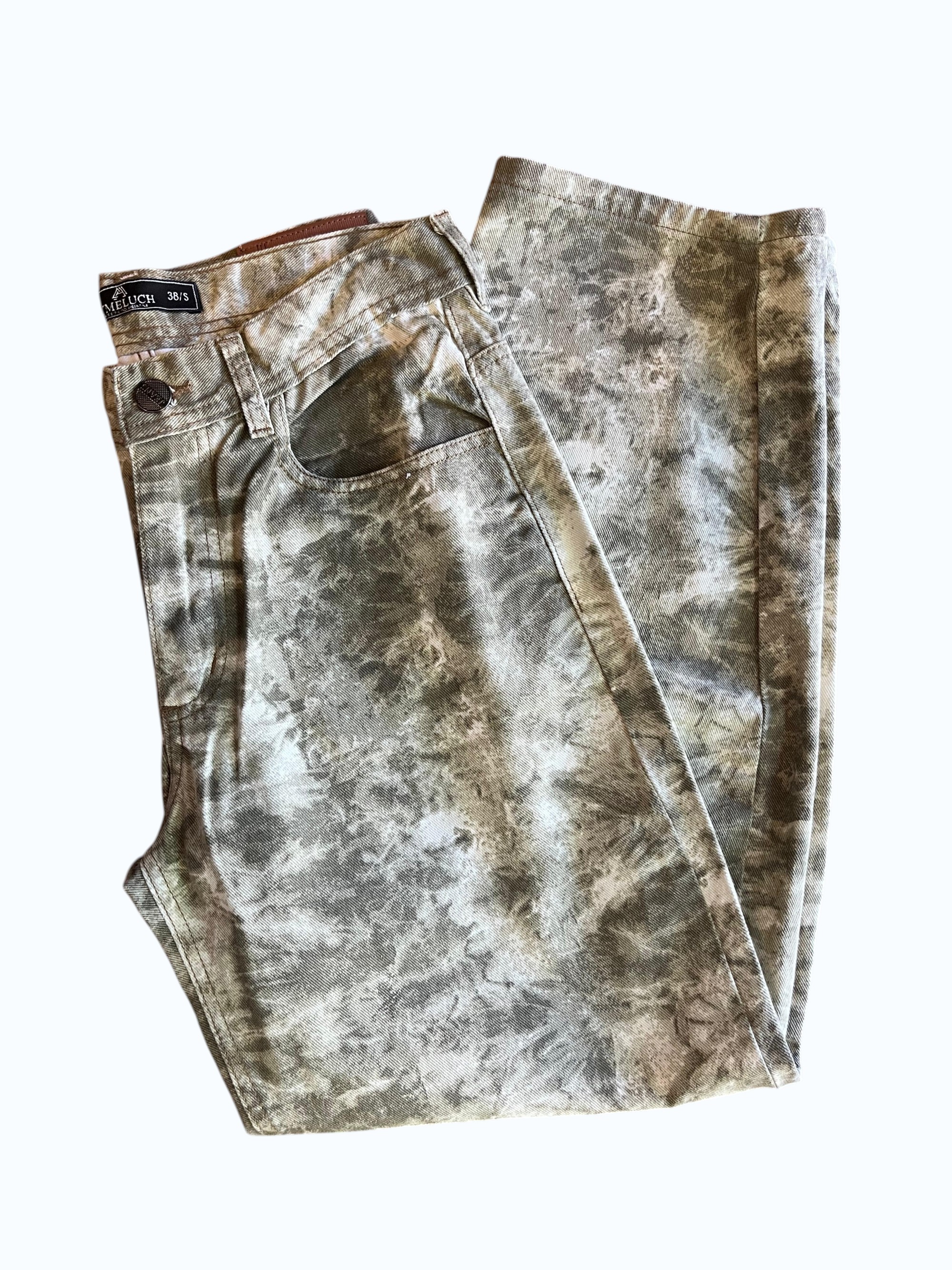 Pantalón baggy camuflado