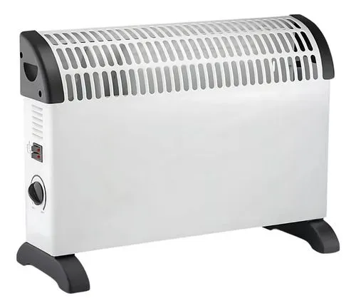 Calefactor Eléctrico Convector Con Termostato Regulable 