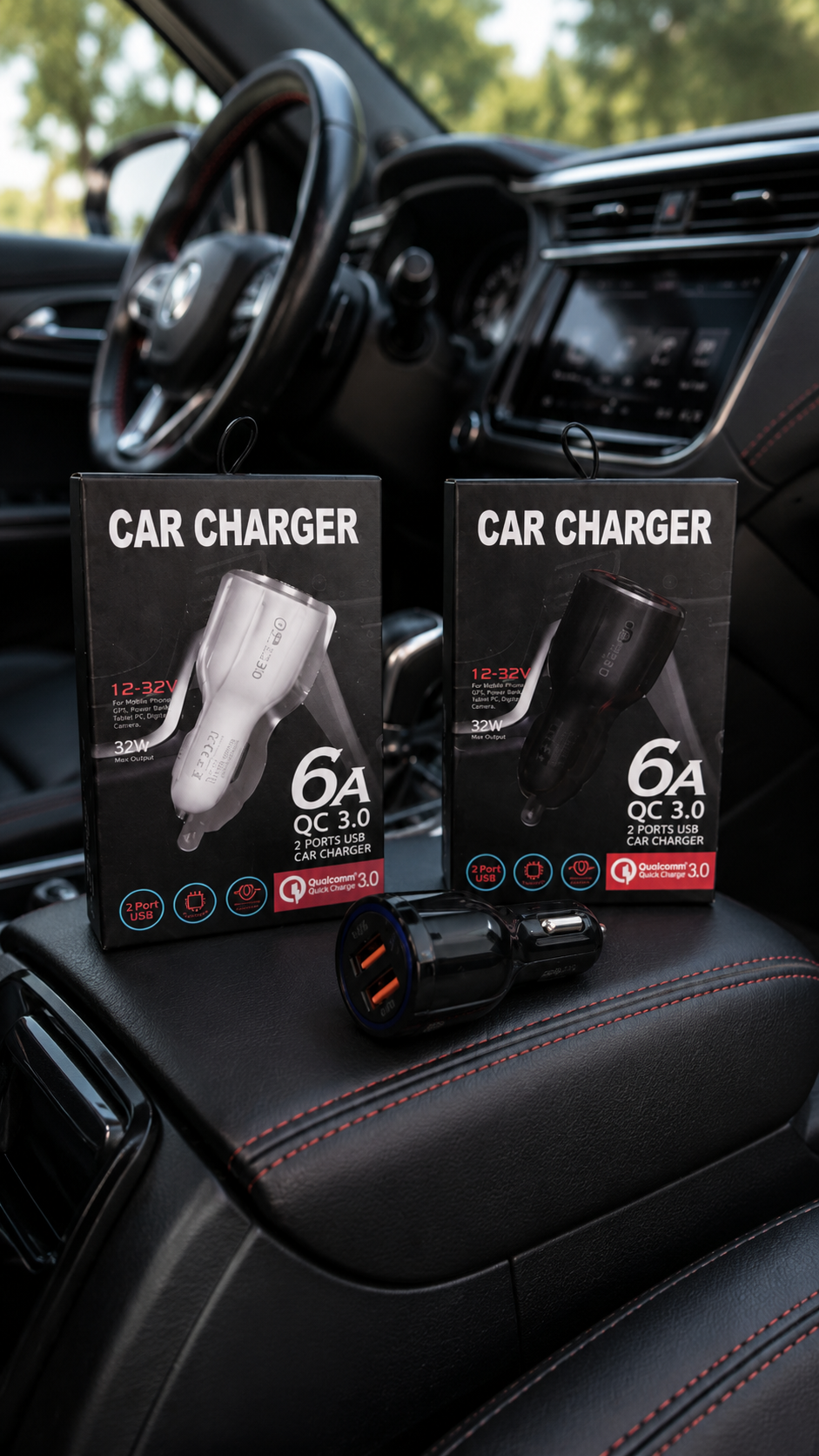 CARGADOR 12 v 32 W