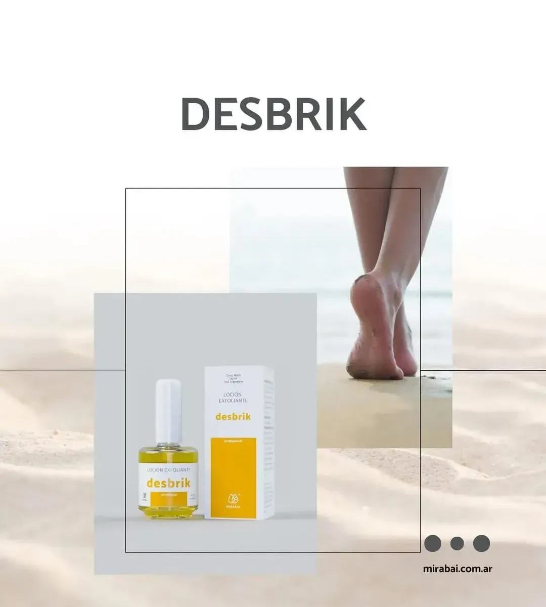 Locion Exfoliante Desbrik
