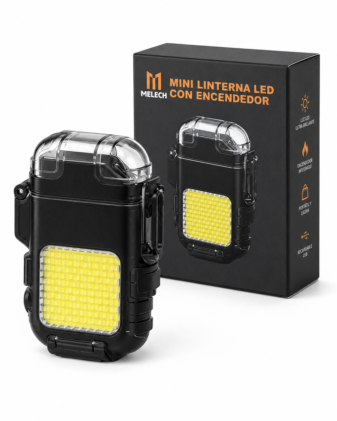 MINILINTERNA ENCENDEDOR RECARGABLE
