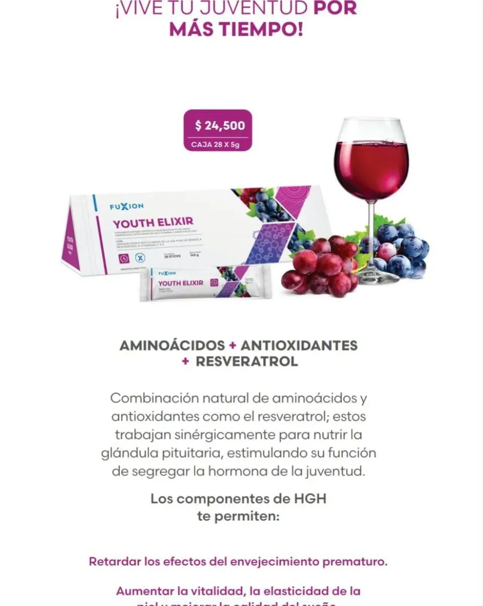 BEBIDA YOUTH ELIXIR