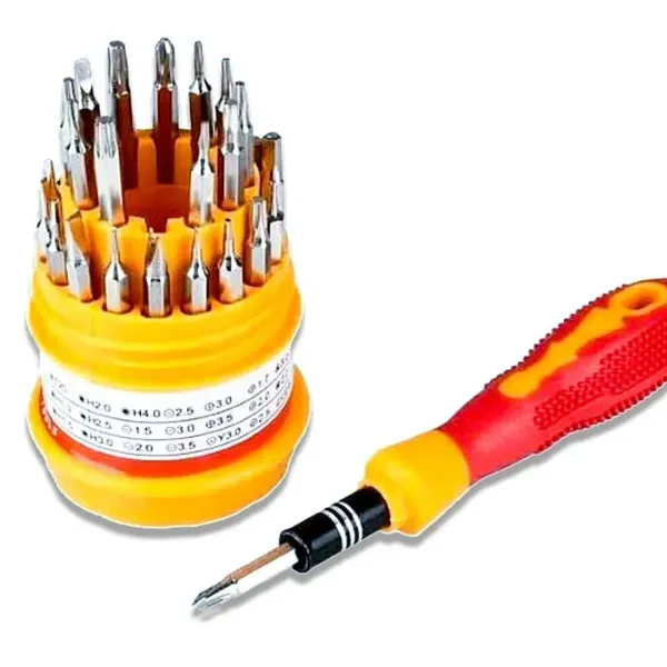 Kit Destornilladores 31 Puntas En 1 Profesional Celulares