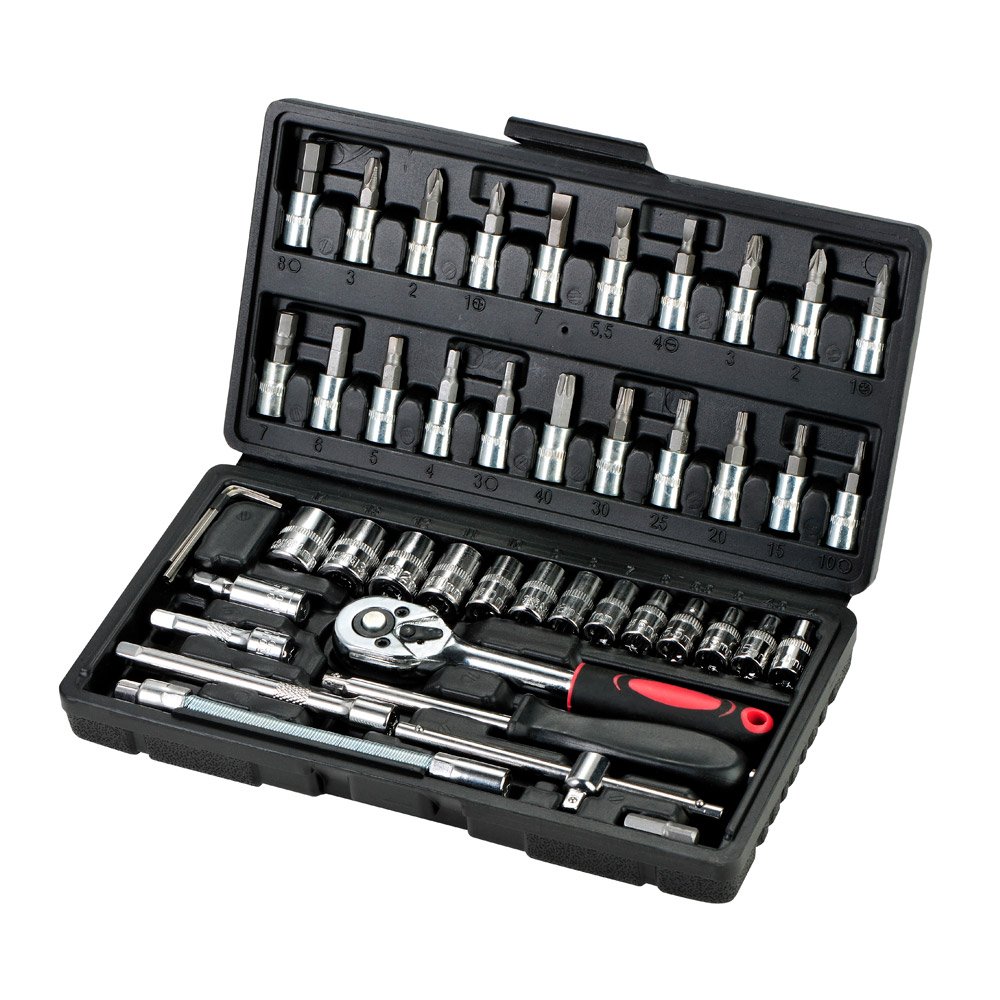 CAJA DE HERRAMIENTAS 46 PCS