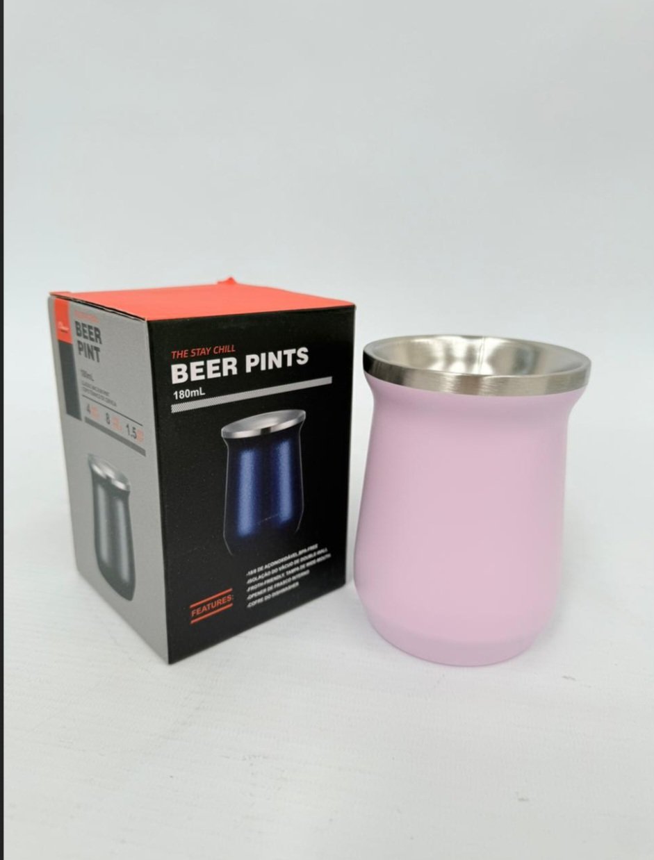 MATE ACERO 180 ML