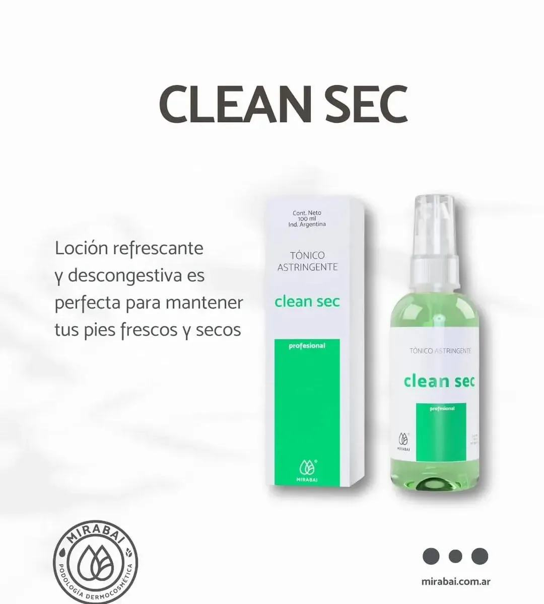 Tonico Astringente CLEAN SEC