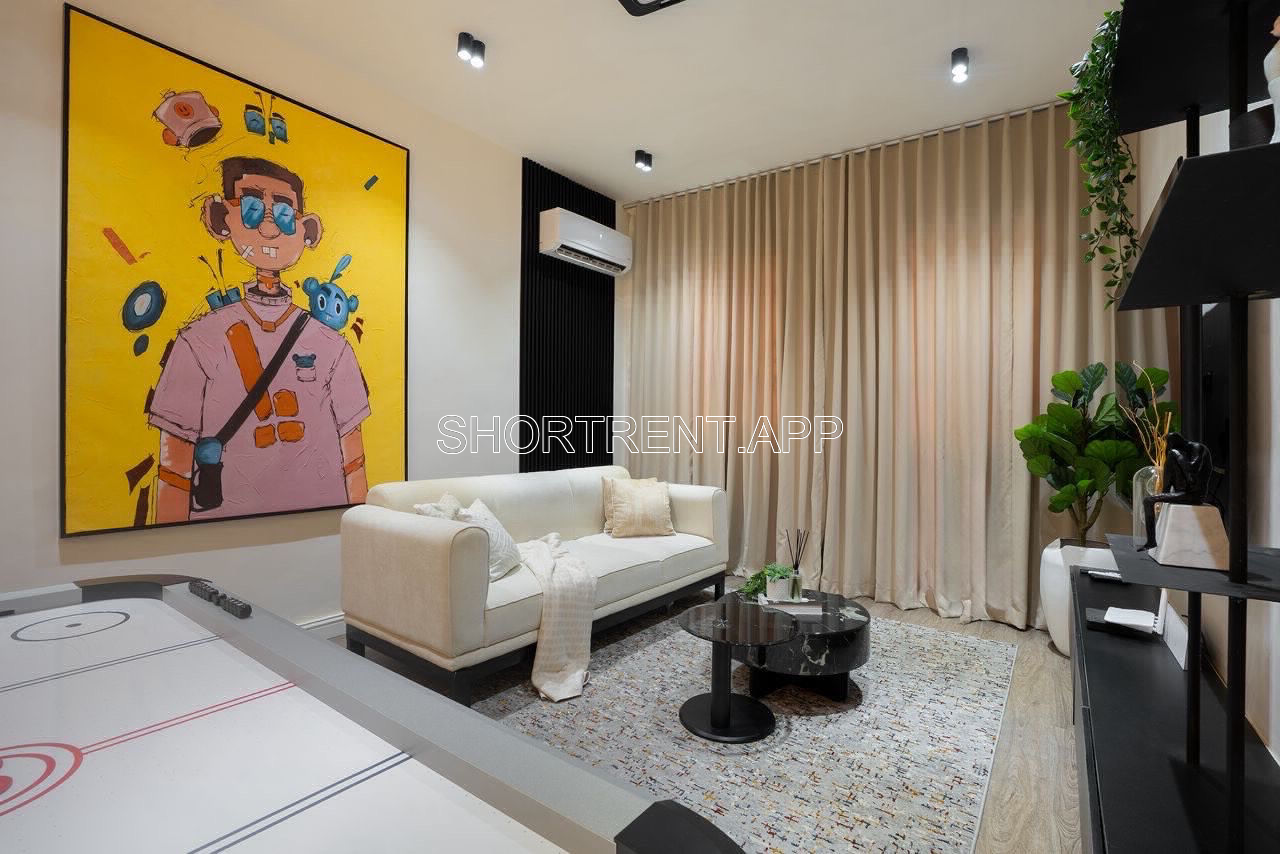 A four bedroom luxury duplex with office space