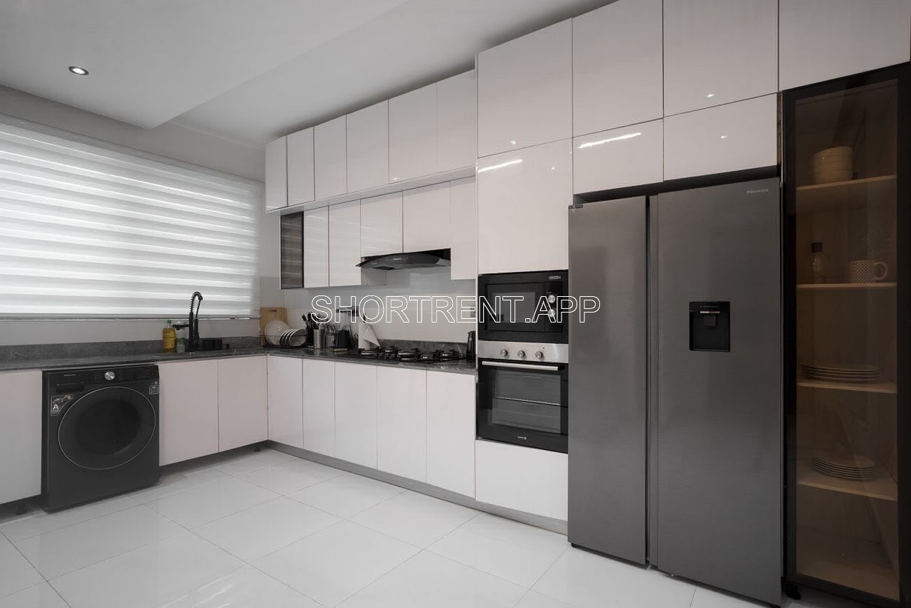 A four bedroom luxury duplex with office space