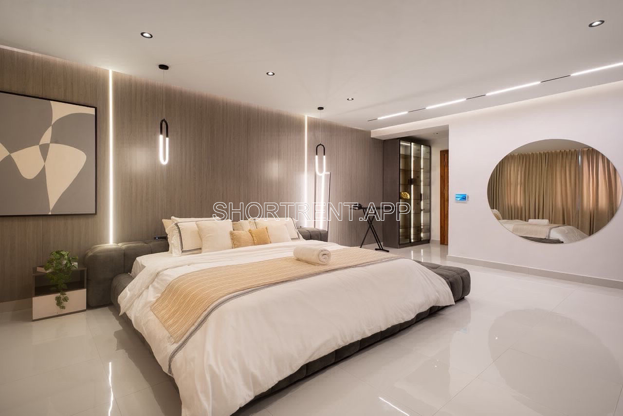 A four bedroom luxury duplex with office space