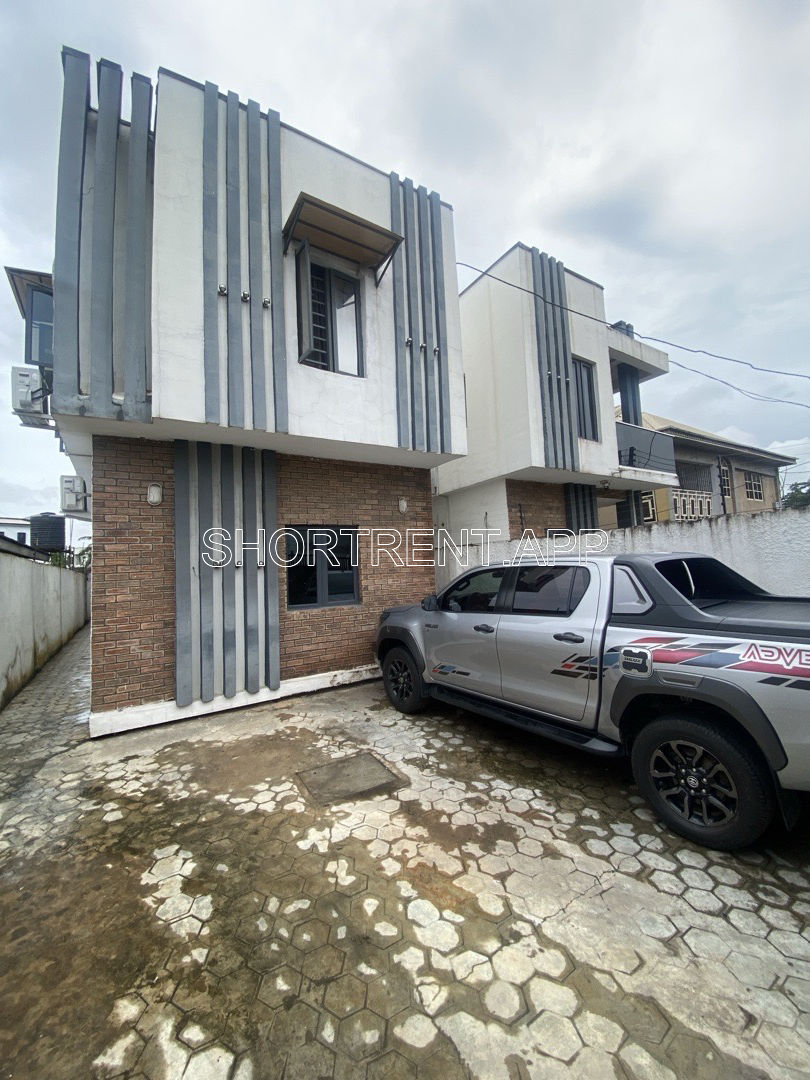 Modern 2-Bedroom Apartment + Palour — ₦120,000/night — Generator & Inverter — Parking — Internet