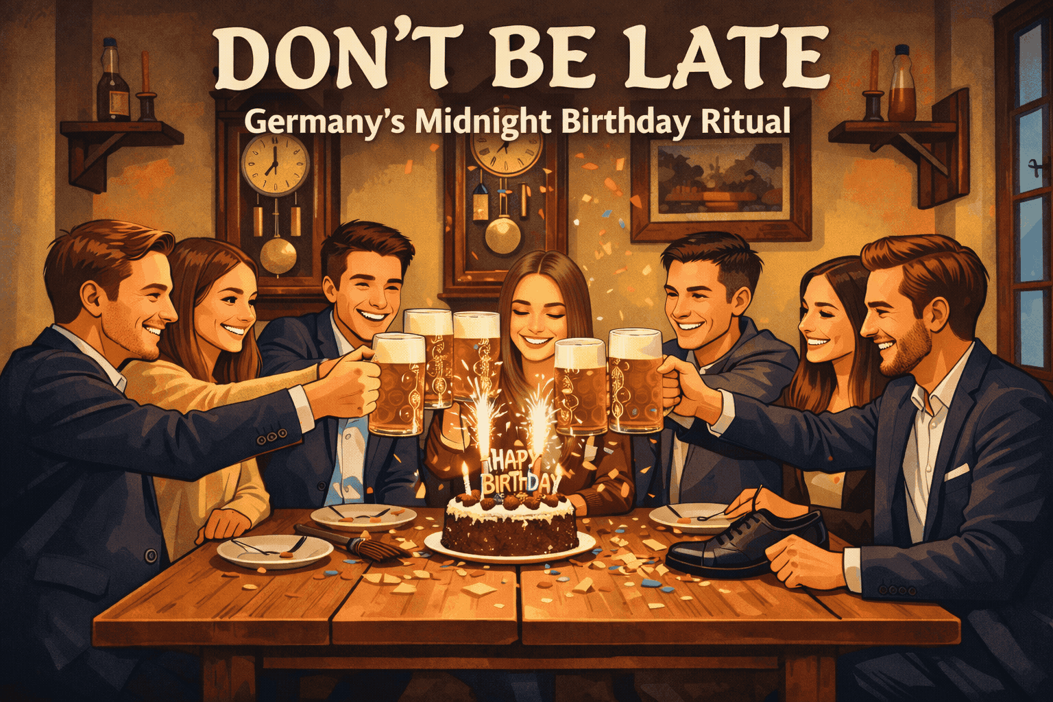 Don't Be Late: Germany's Midnight Birthday Ritual