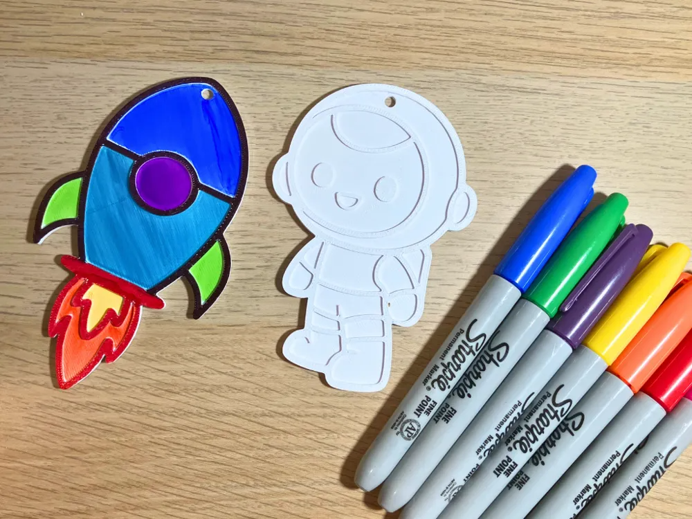 Color Again - Space (Pack Of 5) - image 3