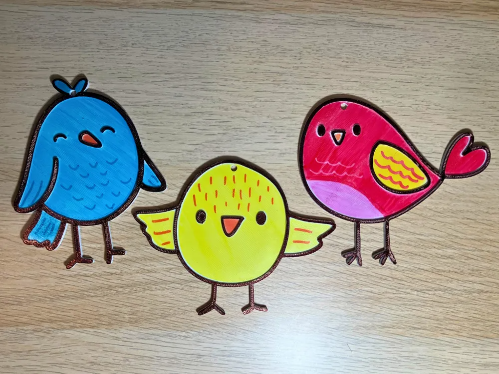 Color Again - Birds (Pack Of 3)