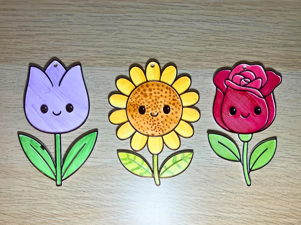 Color Again - Flowers (Pack Of 3)