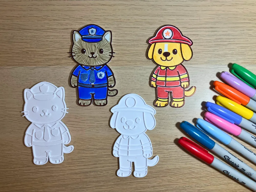 Color Again - Super Pets (Pack Of 8) - image 3