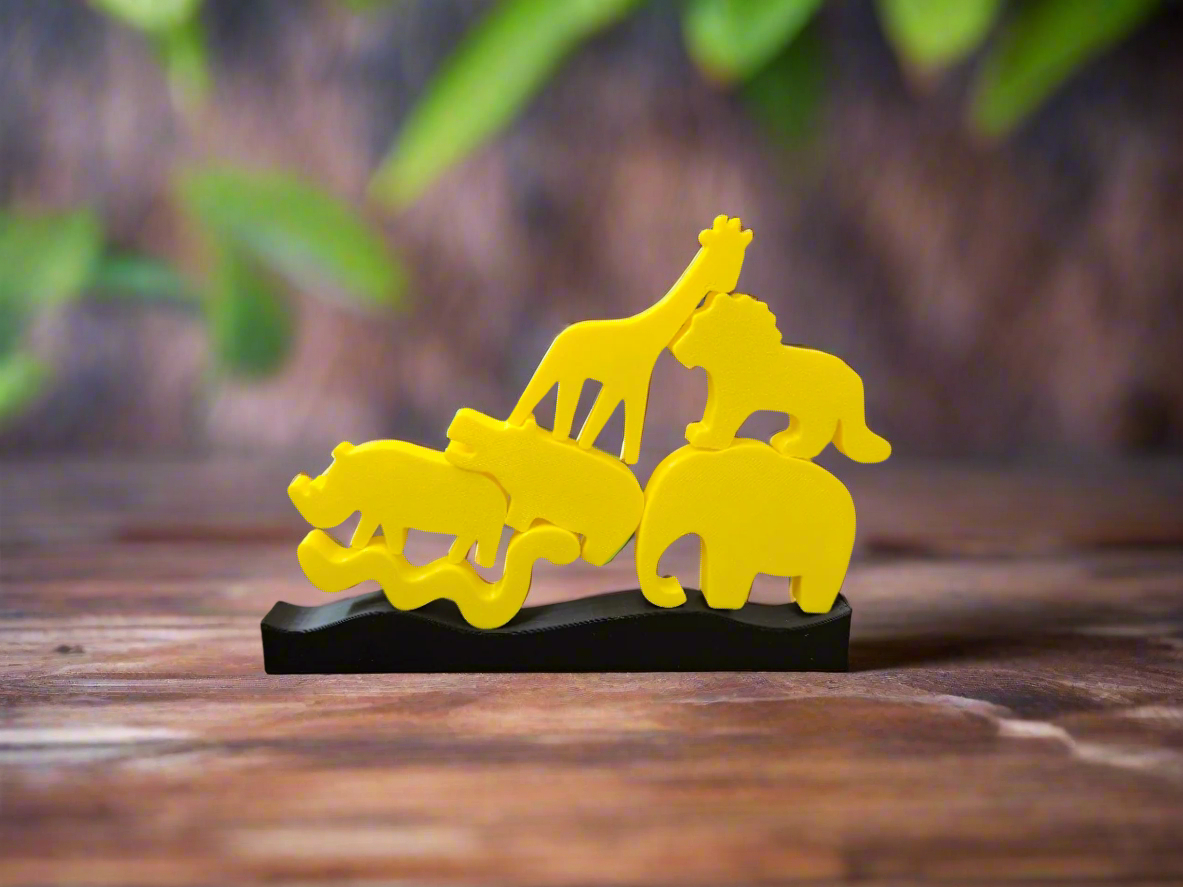 Jungle Jenga (Pack Of 2)