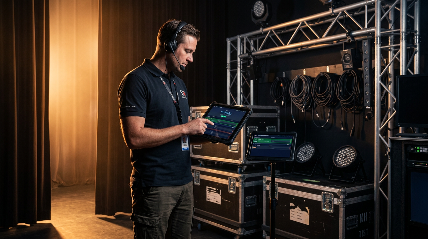 Backstage met real-time toegang