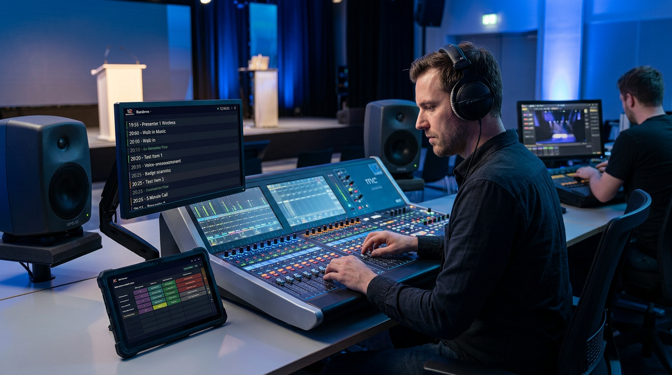 Audio monitoring en mic patches