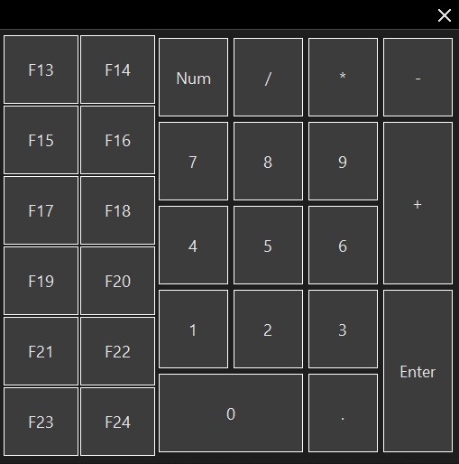 Cplusplus-Numpad